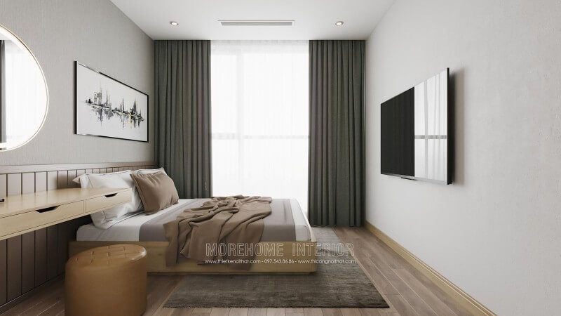 Nội thất phòng ngủ gỗ công nghiệp